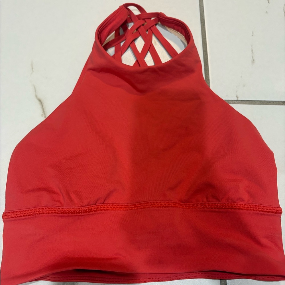 Lululemon Athletica Red Top